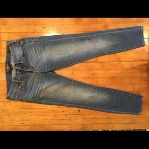 Lucky Brand ankle cropped jeans